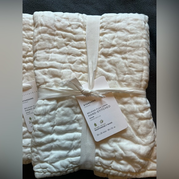 NWT - Pottery Barn Quilted Shams - Picture 1 of 2